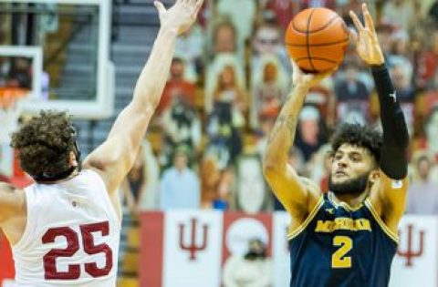 No. 3 Michigan continues to roll with 73-57 win at Indiana (WITH VIDEO)