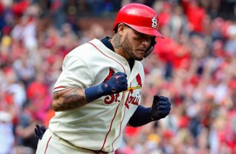 Yadi, rehabbing after knee surgery, on ’19 Cards: ‘It’s going to be a good year for us’