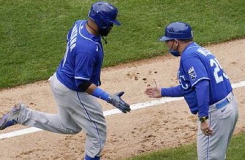 Santana’s clutch home run helps Royals to 4-3, 10-inning win over White Sox