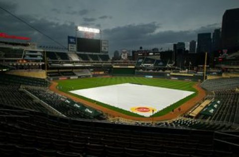 Royals-Twins opener postponed by rain, doubleheader set for Saturday