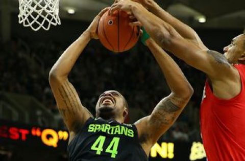 Michigan State’s  Nick Ward expected to play in Big Ten tournament