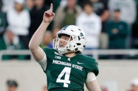 Michigan State outlasts Indiana 40-31
