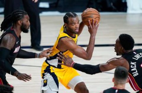 Pacers let Game 1 slip away in fourth quarter, lose to Heat 113-101