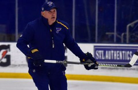 After Blues’ round-robin struggles, Berube says ‘getting the real thing going’ is important