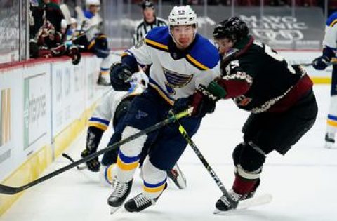 Blues fall 1-0 in seventh game of marathon series with Coyotes