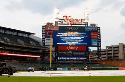 Rain postpones Tigers-Yankees; they’ll play two Thursday