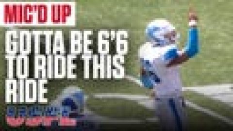 ‘Gotta Be 6’6 To Ride this Ride’ USFL Best of Mic’d Up: Week 8