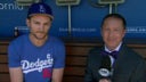 Dodgers’ Trea Turner talks Evan Phillips’ dominance and preparing for Yu Darvish