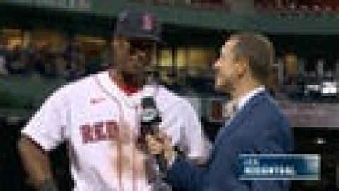Red Sox’s Jeter Downs talks first MLB hit, Derek Jeter, and more | MLB on FOX