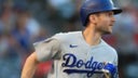 Dodgers’ Trea Turner blasts TWO home runs vs. Angels, 3-0