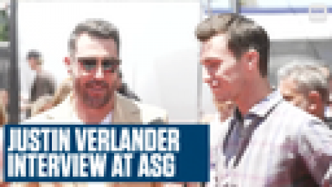 Justin Verlander interview with brother, Ben Verlander on the All-Star red carpet | Flippin’ Bats