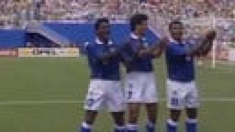 Bebeto rocks the baby: No. 88 | Most Memorable Moments in FIFA World Cup History
