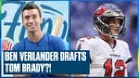 Tom Brady & Patrick Mahomes star in our Flippin’ Fantasy Football Draft | Flippin’ Bats