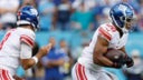 Saquon Barkley sparks Giants’ 21-20 come back win over Titans