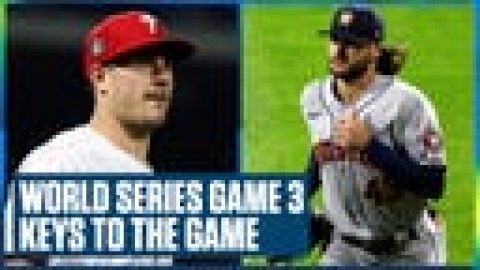 World Series: The keys to a World Series Game 3 victory for the Astros & Phillies | Flippin’ Bats