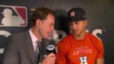 Astros’ Jeremy Peña talks MLB postseason environment, ‘MLB on FOX’ crew discusses Peña’s maturity