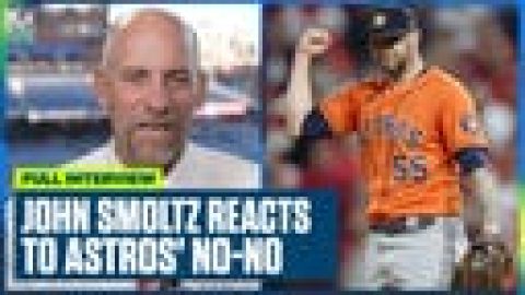 Houston Astros’ throw a combined no-hitter in the World Series & John Smoltz reacts! | Flippin’ Bats