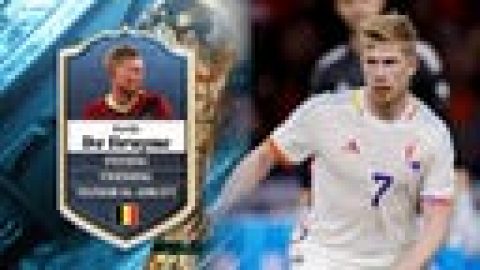 Belgium’s Kevin De Bruyne: No. 6 | Stu Holden’s Top 50 Players in the 2022 FIFA Men’s World Cup