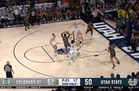 Kendle Moore drops 23 points in Colorado State’s 66-55 win over Utah State
