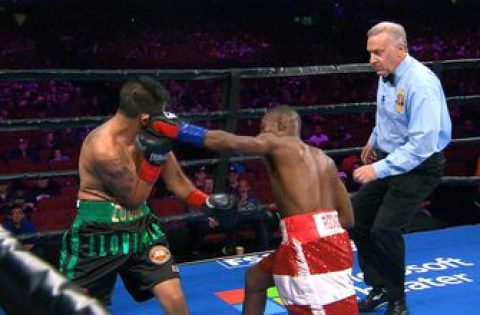 Guillermo Rigondeaux beats the bell with 1st round KO of Giovanni Delgado