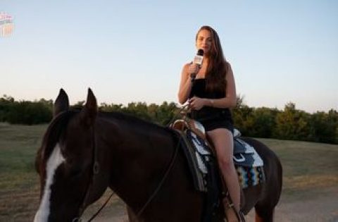 Charlotte Wilder meets Oklahoma’s most famous ponies | Ultimate College Football Road Trip