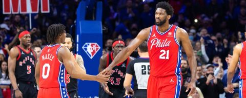 Follow live: 76ers try to strengthen the series lead over the Raptors in Game 2