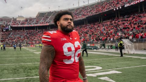 Ohio State’s Haskell Garrett wants to do more than survive