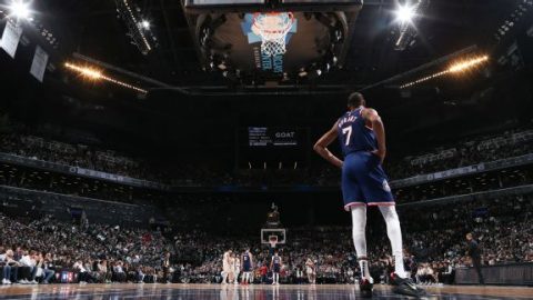 The Nets were overwhelmed, exhausted and undone by everything but basketball