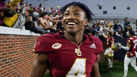 Why Boston College’s star receiver stayed put despite six-figure offers to transfer