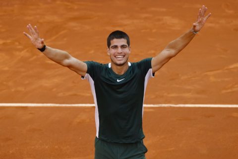 Teen Alcaraz stuns Djokovic after beating Nadal