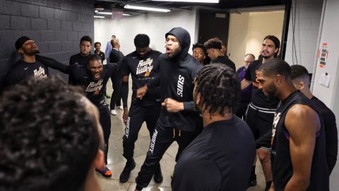 The Suns’ pregame tunnel routine is ‘the greatest show on Earth’