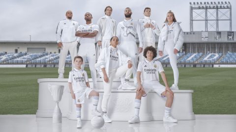 Raul and friends launch Real Madrid’s new home kit