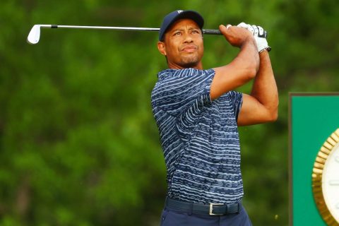 Tiger limps in with 4-over 74 at PGA; leg ‘hurts’