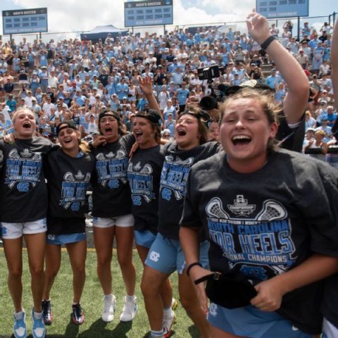 Unbeaten UNC wins NCAA women’s lacrosse title