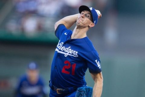 Dodgers’ Buehler goes on IL with forearm strain