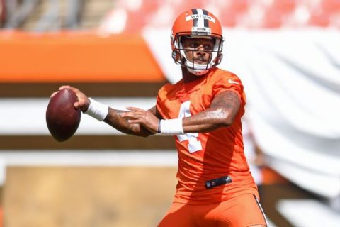 Watson reports to Browns’ camp ahead of ruling
