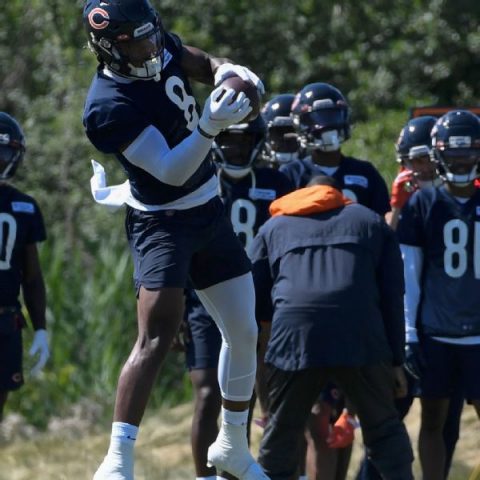 Source: Bears WR Harry’s left ankle injury severe