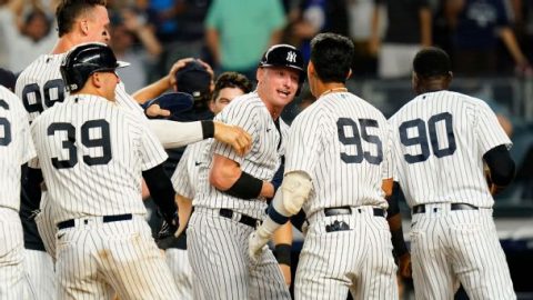 ‘We need a spark’: Yankees battling to keep a slide from becoming a spiral