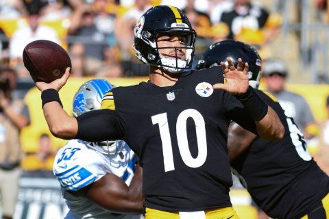 Steelers list new captain Trubisky as starting QB