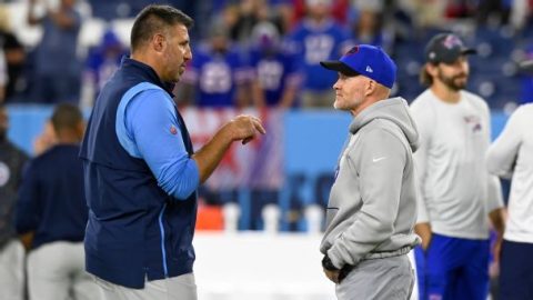 How defensive-minded coaches Sean McDermott and Mike Vrabel have thrived in era that favors offenses