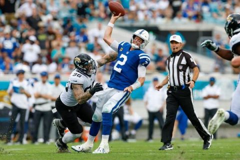Colts reeling after ’embarrassing’ loss to Jaguars