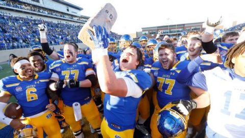 Bison, Jackrabbits, a 75-pound stone and the best college football rivalry you don’t know