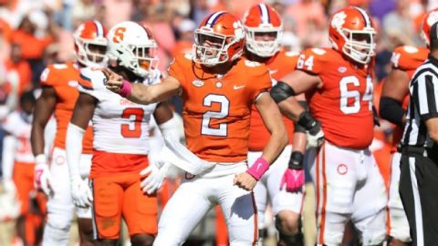 Nitpicking Clemson, Alabama and all the CFP contenders through Week 8