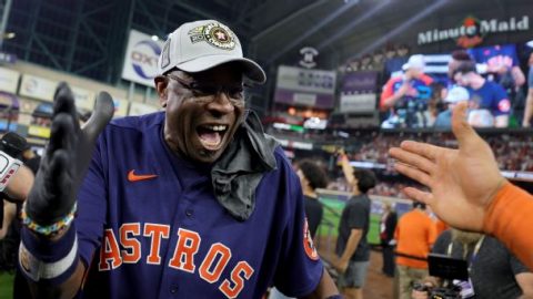 A baseball life fulfilled: Dusty Baker finally gets his ring