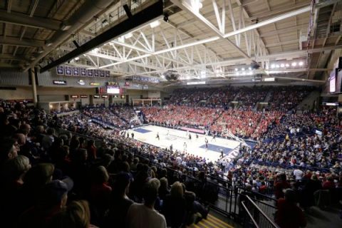 Zags pause for virus protocols, cancel 4 games
