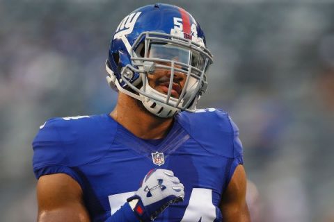 Sources: Giants agree to trade Vernon to Browns