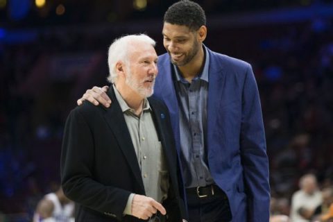 Fundamental choice: Duncan fills in for Popovich
