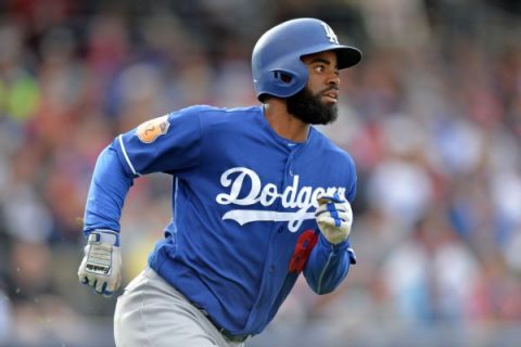 Dodgers’ Toles jailed for sleeping behind building