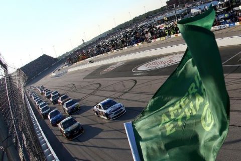NASCAR goes green in May; 7 races in 11 days