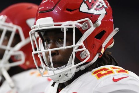 Chiefs cut ties with Hunt after release of video